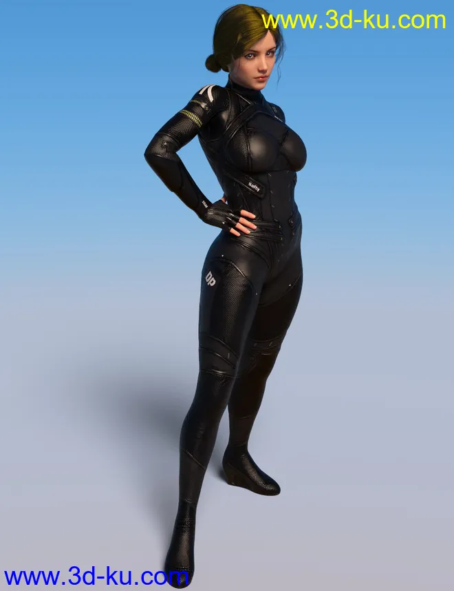 PF Outfit for Genesis 8 and 8.1 Females模型的图片3