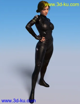 3D打印模型PF Outfit for Genesis 8 and 8.1 Females的图片
