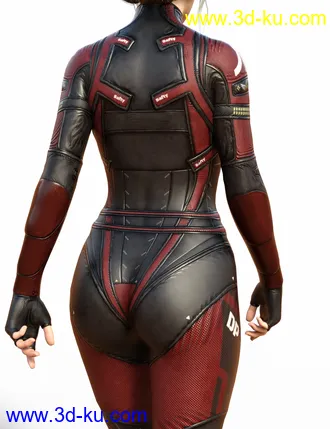 3D打印模型PF Outfit for Genesis 8 and 8.1 Females的图片