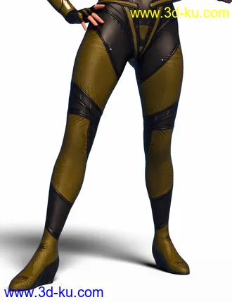 3D打印模型PF Outfit for Genesis 8 and 8.1 Females的图片