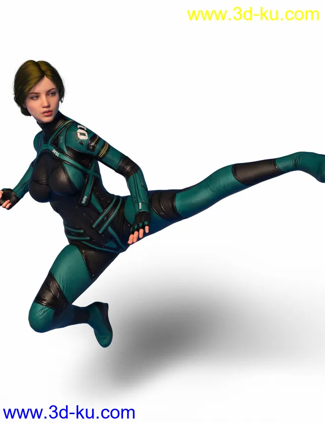 PF Outfit for Genesis 8 and 8.1 Females模型的图片12