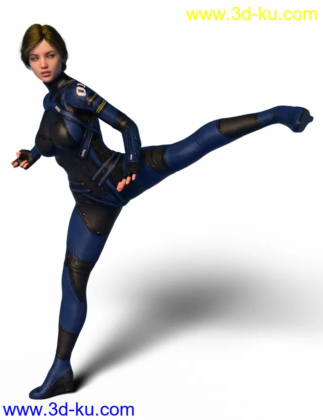 PF Outfit for Genesis 8 and 8.1 Females模型的图片14
