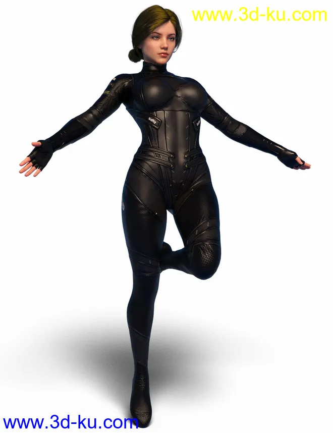 PF Outfit for Genesis 8 and 8.1 Females模型的图片15