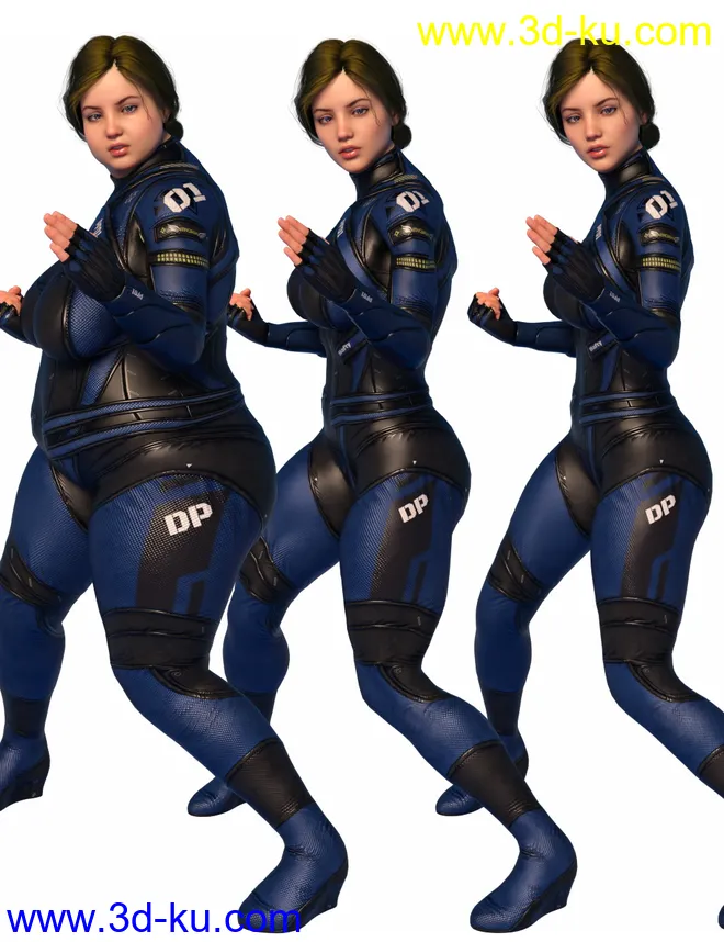 PF Outfit for Genesis 8 and 8.1 Females模型的图片18