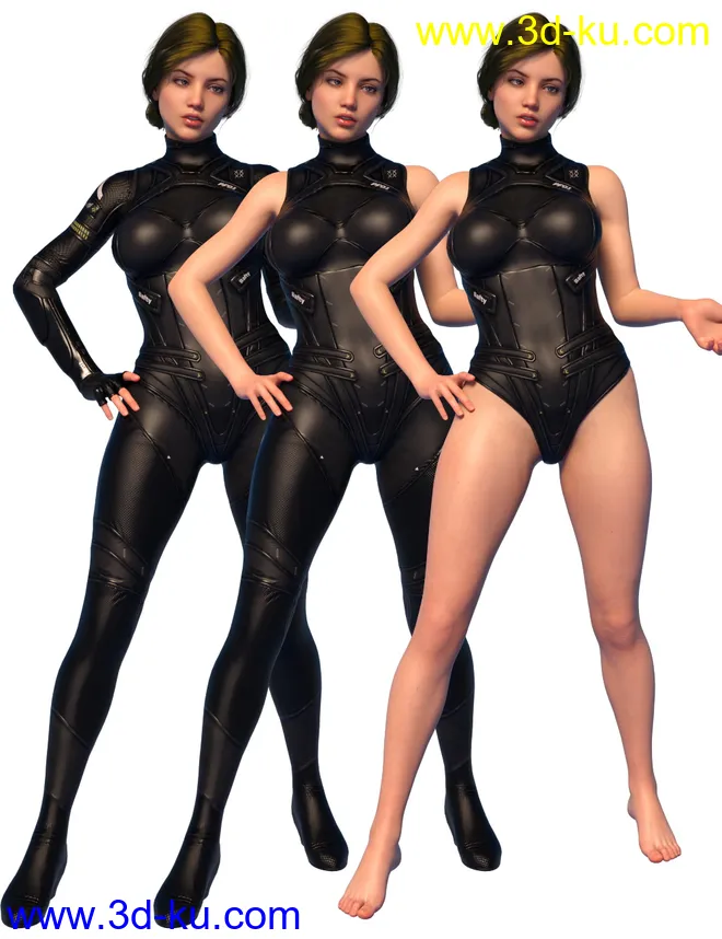 PF Outfit for Genesis 8 and 8.1 Females模型的图片19