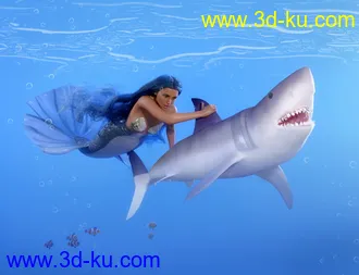 3D打印模型PhilW's Mermaid Tail Textures for Coral 8.1的图片