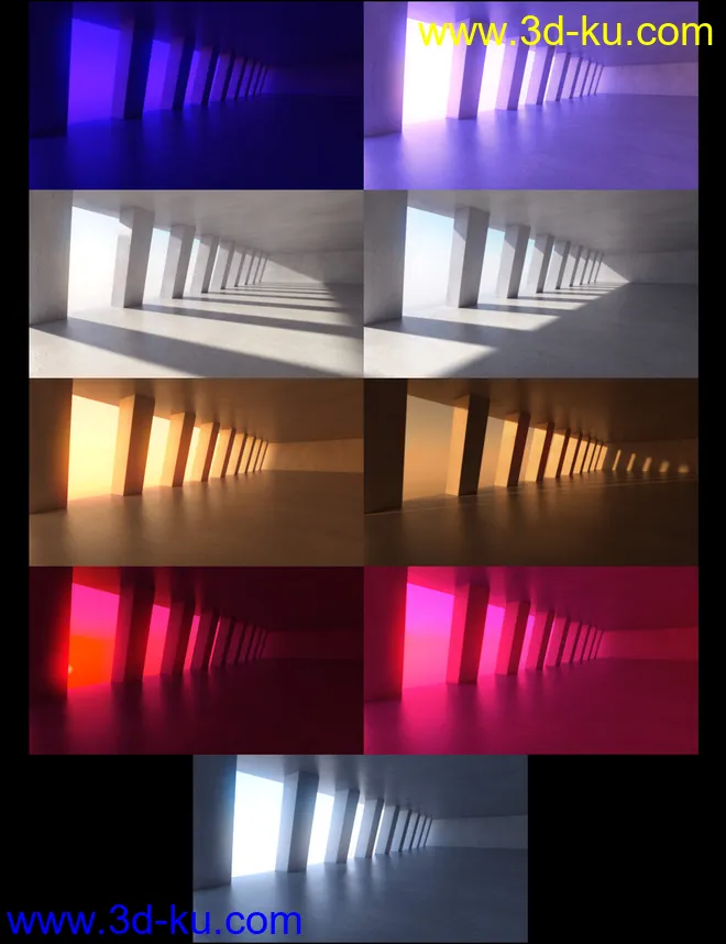 Pillars And Rays Photoshoot模型的图片12