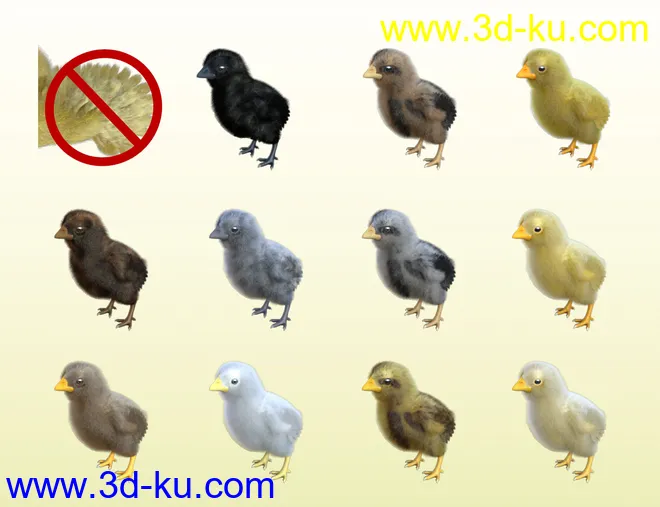 Pip the Chick模型的图片9
