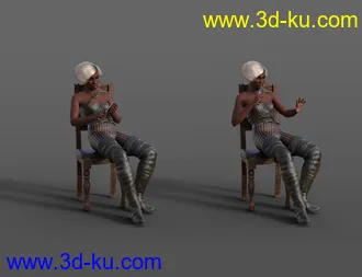 3D打印模型Pirate Animations for Jinx 8.1 and Genesis 8.1 Female的图片