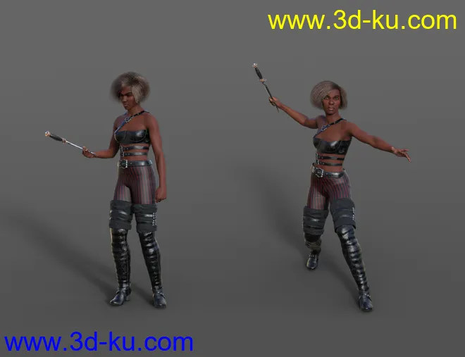 Pirate Animations for Jinx 8.1 and Genesis 8.1 Female模型的图片3