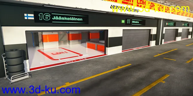 Pit Lane Garage模型的图片3