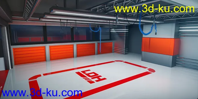 Pit Lane Garage模型的图片5