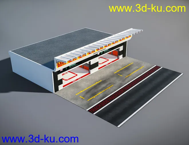Pit Lane Garage模型的图片10