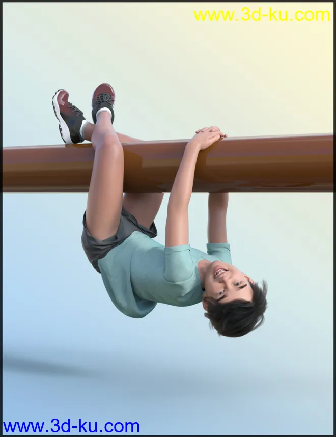 Play Poses for Kayden 8.1 and Genesis 8.1 Males模型的图片6