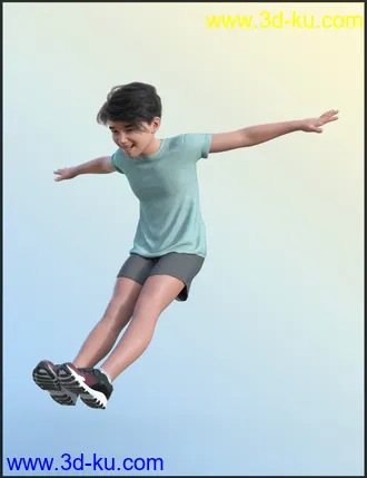3D打印模型Play Poses for Kayden 8.1 and Genesis 8.1 Males的图片