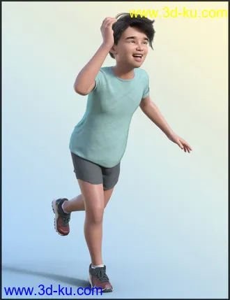 3D打印模型Play Poses for Kayden 8.1 and Genesis 8.1 Males的图片