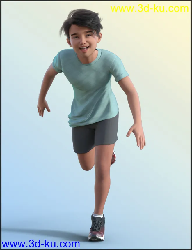 Play Poses for Kayden 8.1 and Genesis 8.1 Males模型的图片11