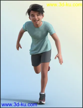 3D打印模型Play Poses for Kayden 8.1 and Genesis 8.1 Males的图片