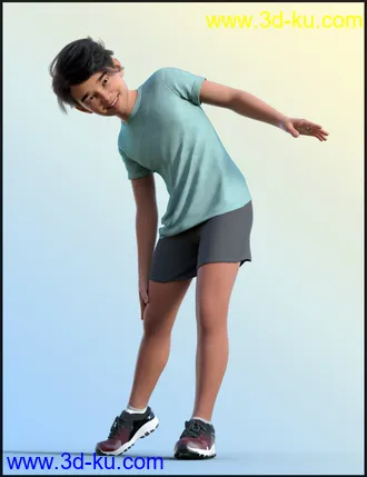 3D打印模型Play Poses for Kayden 8.1 and Genesis 8.1 Males的图片