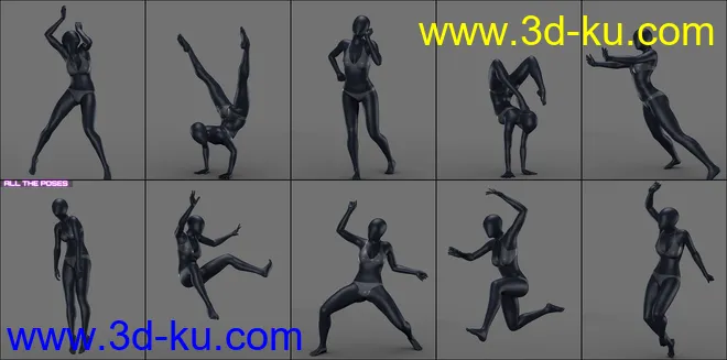 Playful Everyday 2 Poses and Clothes Vol. 2 for Genesis 8 Females模型的图片5
