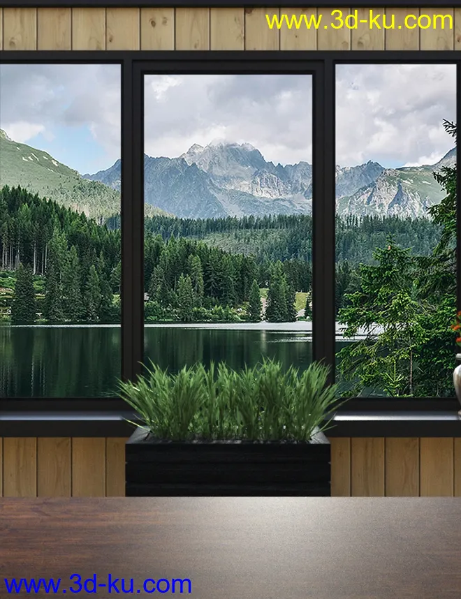 PondScapes Backdrops Volume 1模型的图片1