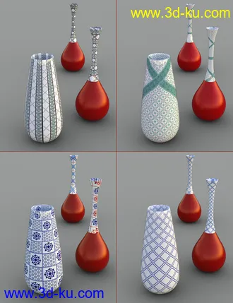 3D打印模型Porcelain Iray Shaders Vol 1的图片