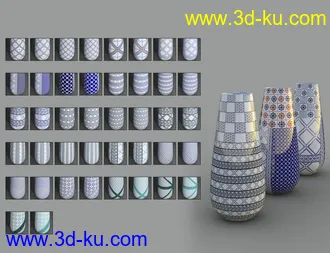 3D打印模型Porcelain Iray Shaders Vol 1的图片