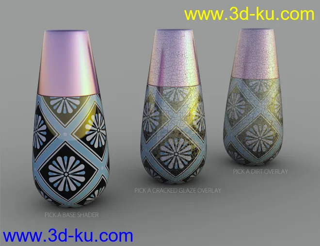 Porcelain Iray Shaders Vol 1模型的图片7