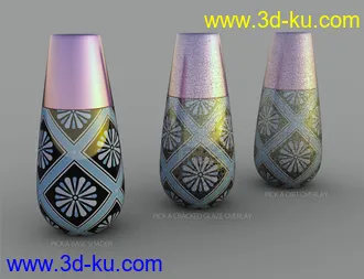 3D打印模型Porcelain Iray Shaders Vol 1的图片