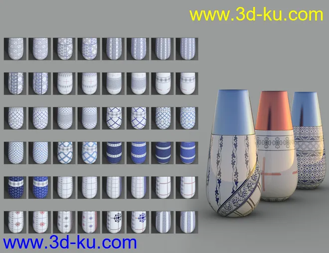 Porcelain Iray Shaders Vol 2模型的图片3