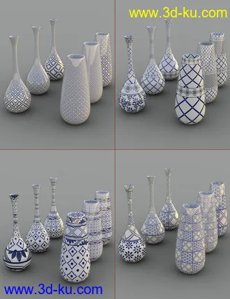 3D打印模型Porcelain Iray Shaders Vol 2的图片