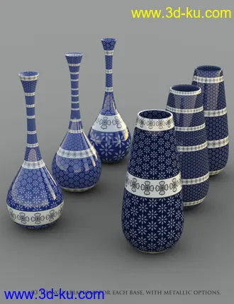 3D打印模型Porcelain Iray Shaders Vol 2的图片