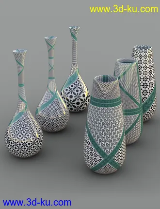 3D打印模型Porcelain Iray Shaders Vol 2的图片