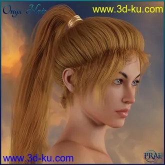 3D打印模型Prae-Onyx Hair G3 G8 Daz的图片