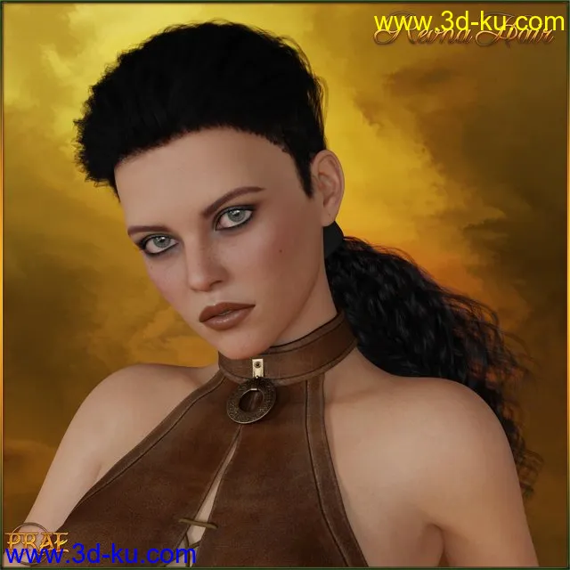 Prae-Revna Hair For G8模型的图片1