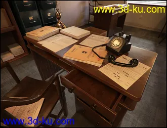 3D打印模型Precinct Props的图片