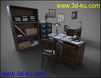 3D打印模型Precinct Props的图片