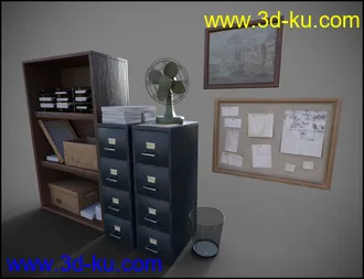 3D打印模型Precinct Props的图片