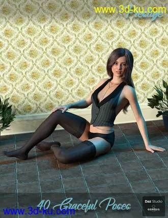 3D打印模型Prestige Poses for Genesis 8 Female的图片