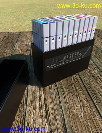 3D打印模型Pro Marker Pens的图片