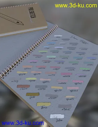 3D打印模型Pro Marker Pens的图片