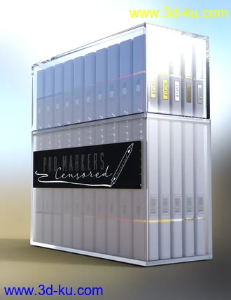 3D打印模型Pro Marker Pens的图片