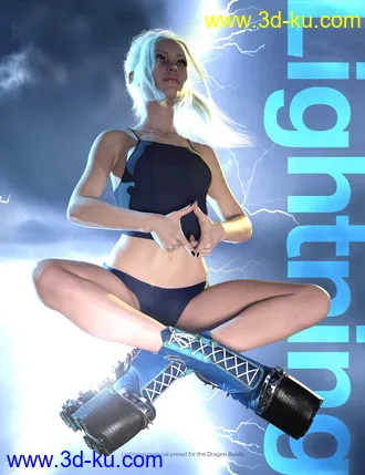 3D打印模型Punkish Boots Collection for Genesis 8 and 8.1 Females的图片