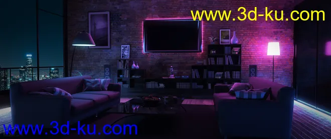 PureLight Cyberpunk模型的图片4