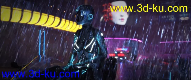 PureLight Cyberpunk模型的图片5