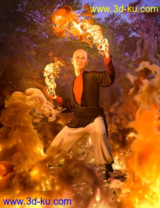 3D打印模型Pyromantix - Simple Volumetric Fire Mega Pack的图片
