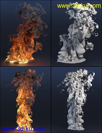 3D打印模型Pyromantix - Volumetric Infernos的图片