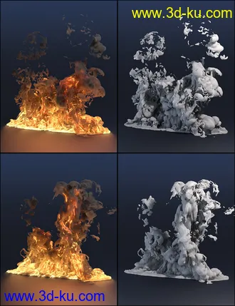 3D打印模型Pyromantix - Volumetric Infernos的图片