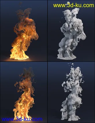 3D打印模型Pyromantix - Volumetric Infernos的图片