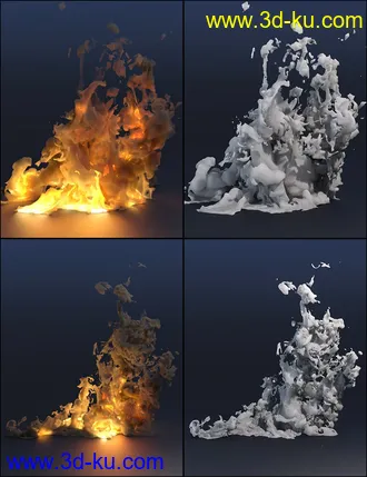 3D打印模型Pyromantix - Volumetric Infernos的图片